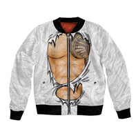 Samoan Tatau Bomber Jacket Tattoo Reveal Effect