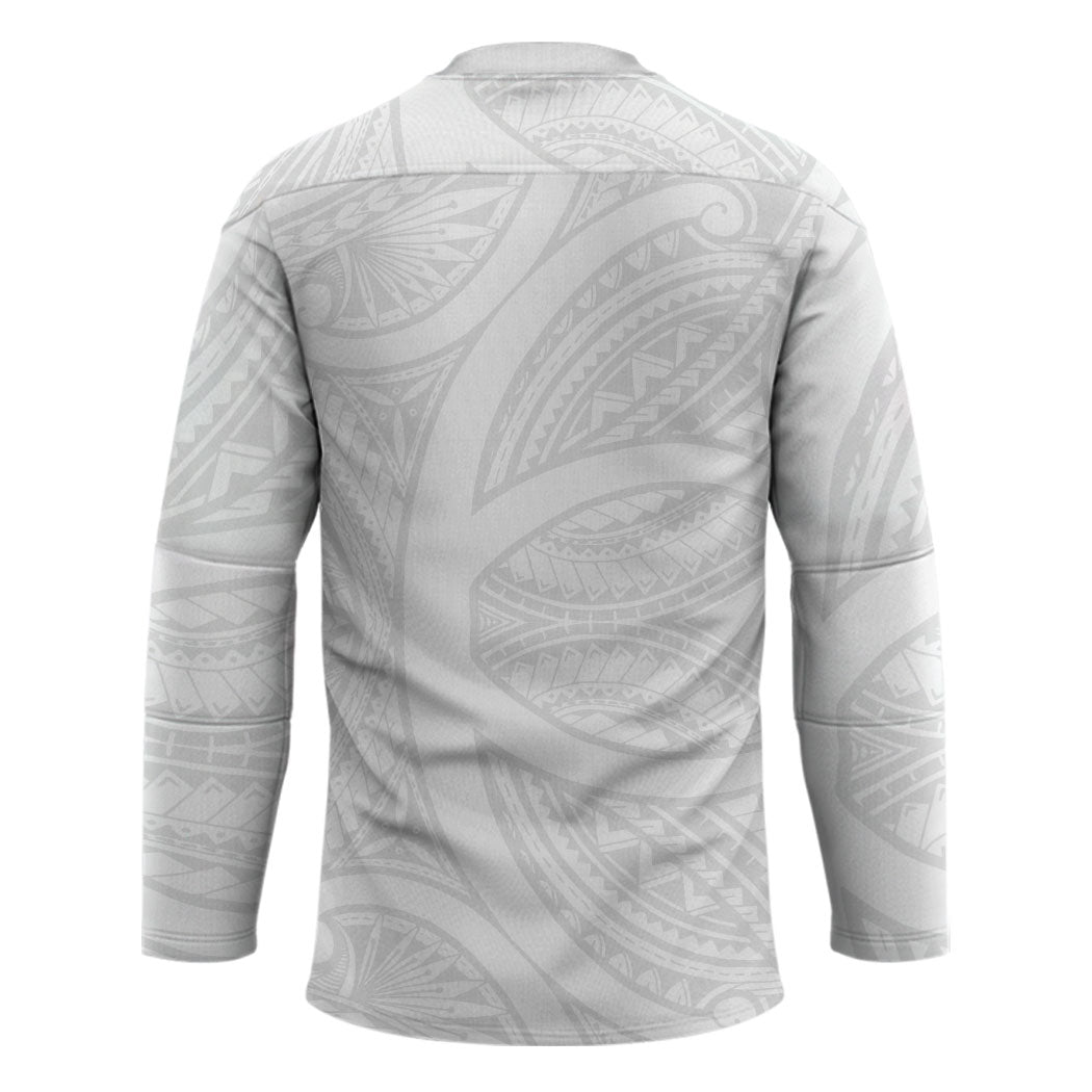 Samoan Tatau Hockey Jersey Tattoo Reveal Effect