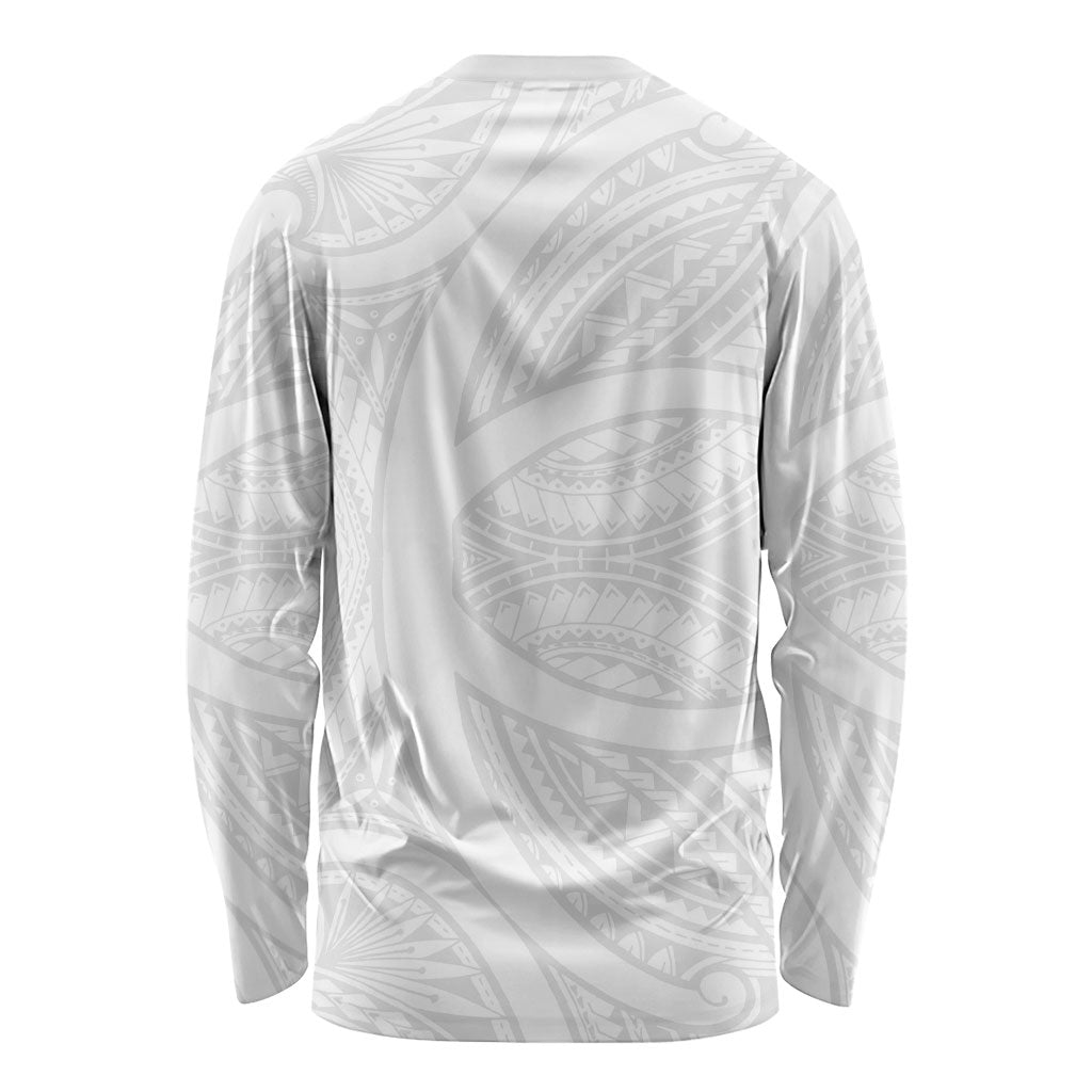 Samoan Tatau Long Sleeve Shirt Tattoo Reveal Effect