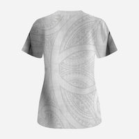 Samoan Tatau Scrub Top Tattoo Reveal Effect