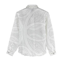 Samoan Tatau Women Casual Shirt Tattoo Reveal Effect