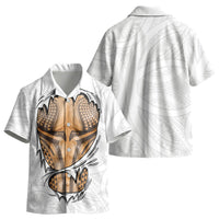 Hawaiian Kakau Kid Hawaiian Shirt Aquaman Tattoo Reveal Effect