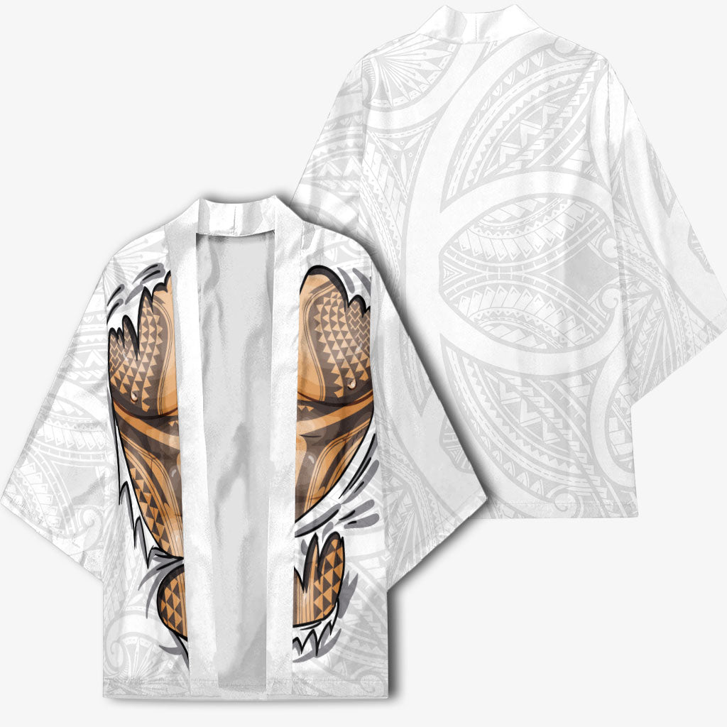 Hawaiian Kakau Kimono Aquaman Tattoo Reveal Effect
