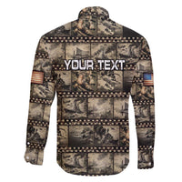 Pearl Harbor Remembrance Day Personalized Family Matching Long Sleeve Bodycon Dress and Hawaiian Shirt Memories of December 7 with Red Poppy Lei - Polynesian Pride