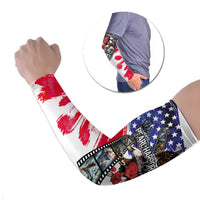 Pearl Harbor Remembrance Day Personalized Arm Sleeves Lest We Forget - The Bald Eagle Remembers - Polynesian Pride