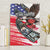Pearl Harbor Remembrance Day Canvas Wall Art Lest We Forget - The Bald Eagle Remembers - Polynesian Pride