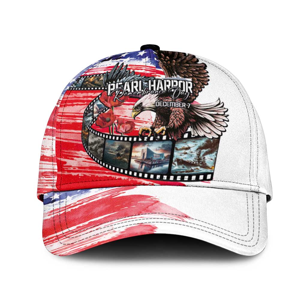 Pearl Harbor Remembrance Day Personalized Classic Cap Lest We Forget-The Bald Eagle Remembers - Polynesian Pride