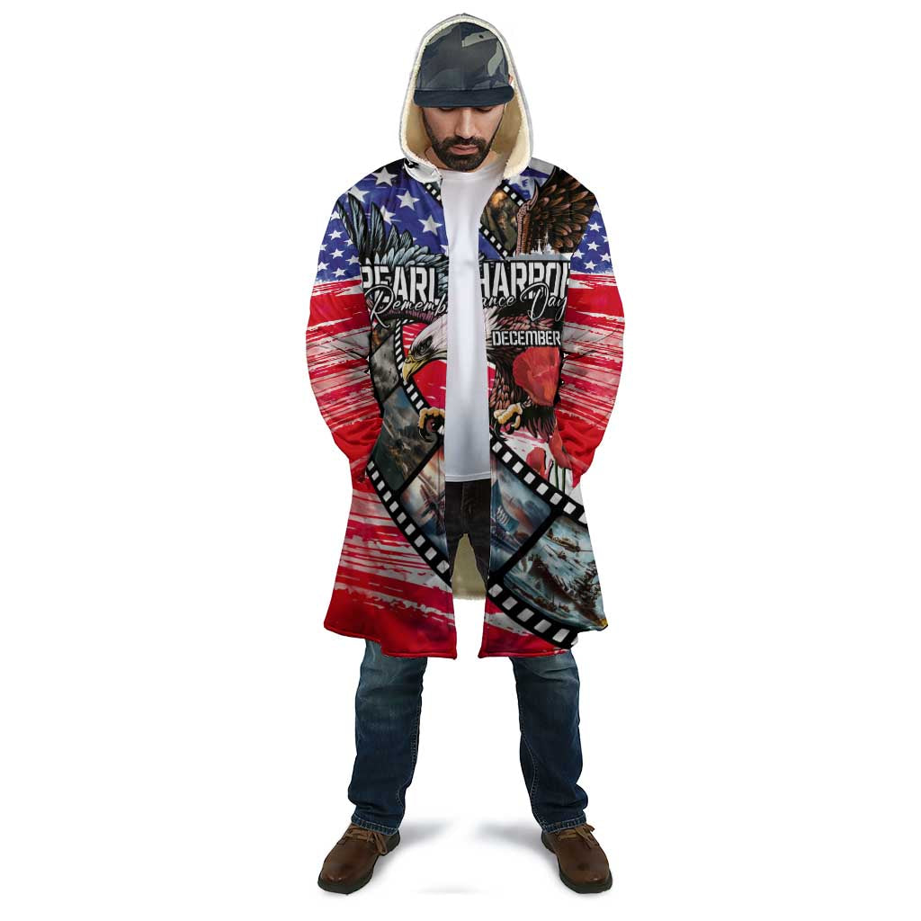 Pearl Harbor Remembrance Day Personalized Cloak Lest We Forget - The Bald Eagle Remembers - Polynesian Pride