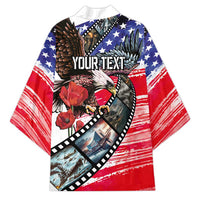 Pearl Harbor Remembrance Day Personalized Kimono Lest We Forget - The Bald Eagle Remembers LT03 - Polynesian Pride