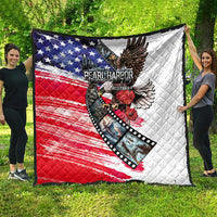 Pearl Harbor Remembrance Day Quilt Lest We Forget - The Bald Eagle Remembers LT03 - Polynesian Pride