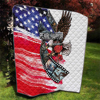 Pearl Harbor Remembrance Day Quilt Lest We Forget - The Bald Eagle Remembers LT03 - Polynesian Pride