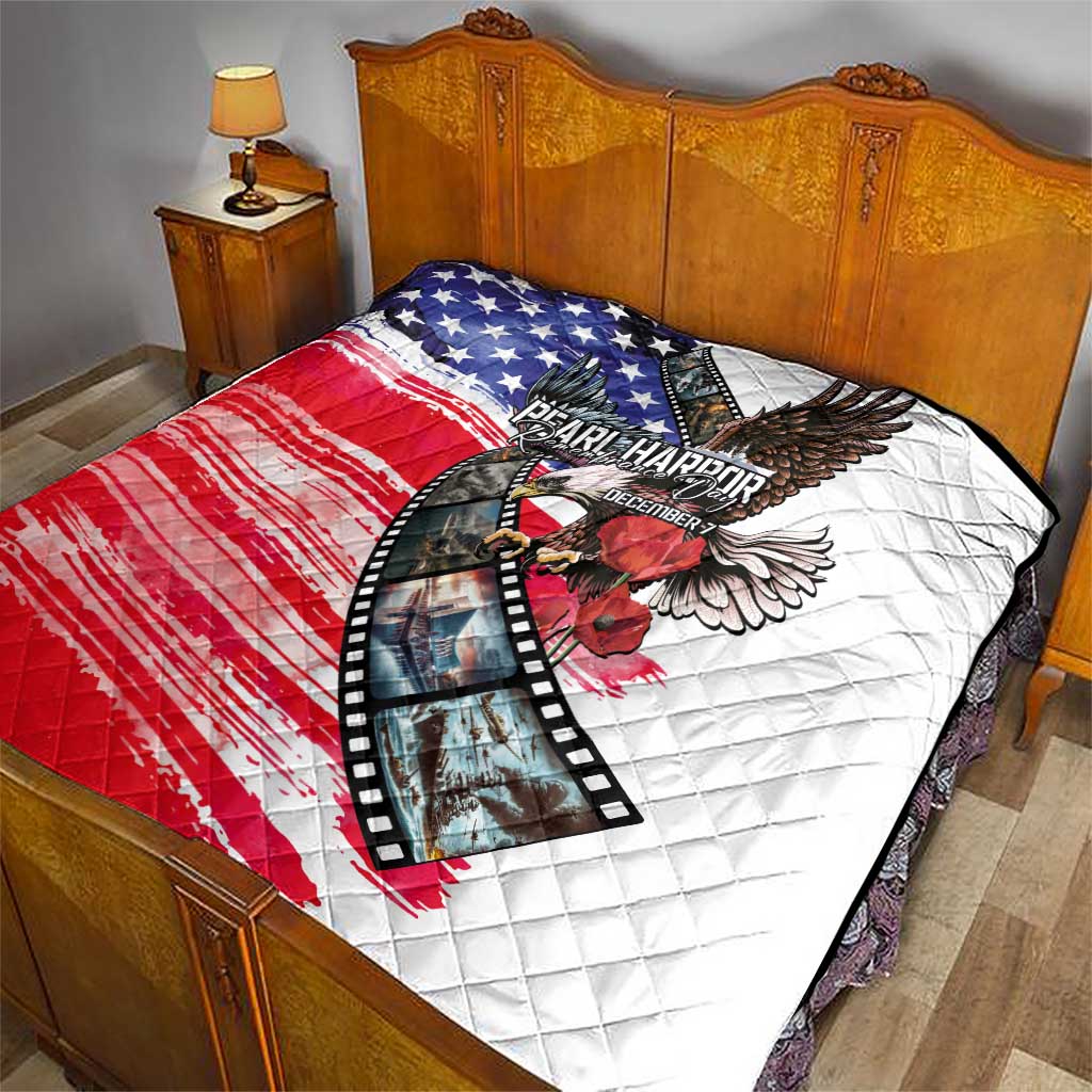 Pearl Harbor Remembrance Day Quilt Lest We Forget - The Bald Eagle Remembers LT03 - Polynesian Pride