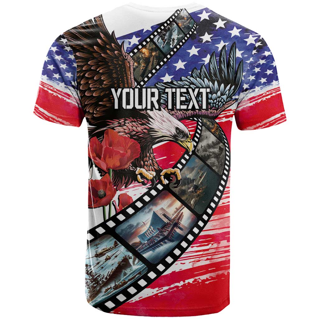 Pearl Harbor Remembrance Day Personalized T Shirt Lest We Forget - The Bald Eagle Remembers - Polynesian Pride