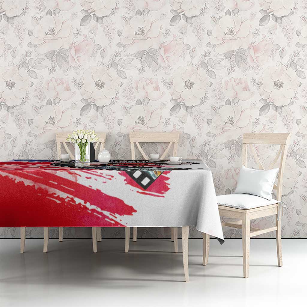Pearl Harbor Remembrance Day Tablecloth Lest We Forget - The Bald Eagle Remembers LT03 - Polynesian Pride