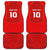 Custom Mate Ma'a Tonga Rugby Car Mats Ngatu Tribal Motifs Sporty Style - Polynesian Pride
