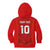 Custom Mate Ma'a Tonga Rugby Kid Hoodie Ngatu Tribal Motifs Sporty Style - Polynesian Pride