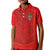 Custom Mate Ma'a Tonga Rugby Kid Polo Shirt Ngatu Tribal Motifs Sporty Style - Polynesian Pride