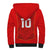 Custom Mate Ma'a Tonga Rugby Sherpa Hoodie Ngatu Tribal Motifs Sporty Style - Polynesian Pride