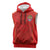 Custom Mate Ma'a Tonga Rugby Sleeveless Hoodie Ngatu Tribal Motifs Sporty Style - Polynesian Pride