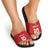 Custom Mate Ma'a Tonga Rugby Slide Sandals Ngatu Tribal Motifs Sporty Style - Polynesian Pride
