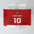Custom Mate Ma'a Tonga Rugby Tablecloth Ngatu Tribal Motifs Sporty Style - Polynesian Pride