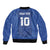 Custom Samoa Rugby Bomber Jacket Tatau Tribal Motifs Sporty Style - Polynesian Pride