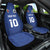 Custom Samoa Rugby Car Seat Cover Tatau Tribal Motifs Sporty Style - Polynesian Pride