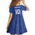 Custom Samoa Rugby Family Matching Off Shoulder Maxi Dress and Hawaiian Shirt Tatau Tribal Motifs Sporty Style - Polynesian Pride
