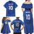 Custom Samoa Rugby Family Matching Off Shoulder Maxi Dress and Hawaiian Shirt Tatau Tribal Motifs Sporty Style - Polynesian Pride