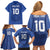 Custom Samoa Rugby Family Matching Off Shoulder Short Dress and Hawaiian Shirt Tatau Tribal Motifs Sporty Style - Polynesian Pride