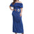 Custom Samoa Rugby Off Shoulder Maxi Dress Tatau Tribal Motifs Sporty Style - Polynesian Pride