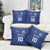 Custom Samoa Rugby Pillow Cover Tatau Tribal Motifs Sporty Style - Polynesian Pride