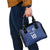 Custom Samoa Rugby Shoulder Handbag Tatau Tribal Motifs Sporty Style - Polynesian Pride