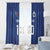 Custom Samoa Rugby Window Curtain Tatau Tribal Motifs Sporty Style - Polynesian Pride