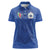 Custom Samoa Rugby Women Polo Shirt Tatau Tribal Motifs Sporty Style - Polynesian Pride