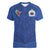 Custom Samoa Rugby Women V-Neck T-Shirt Tatau Tribal Motifs Sporty Style - Polynesian Pride