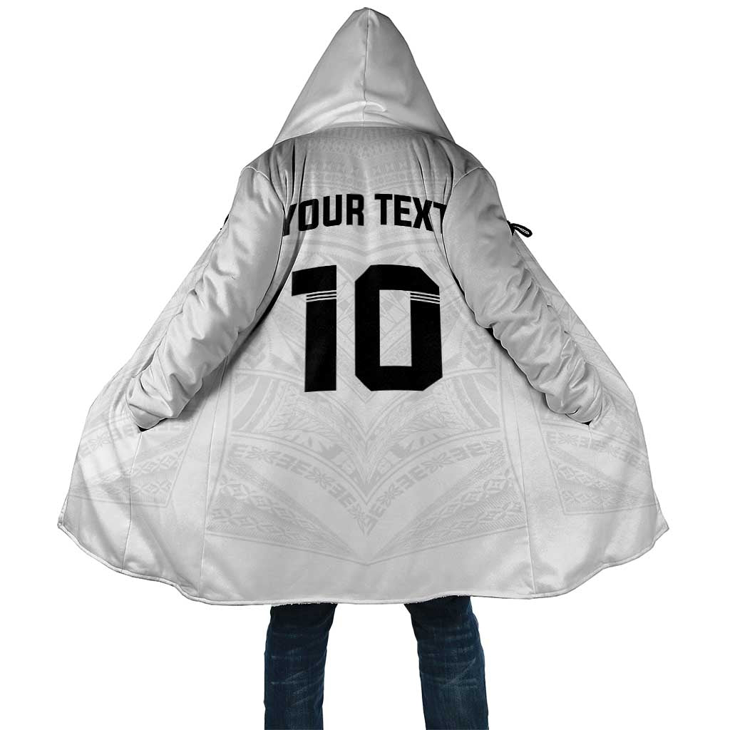 Custom Fiji Rugby Cloak Tapa Tribal Motifs Sporty Style - Polynesian Pride