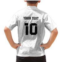 Custom Fiji Rugby Family Matching Mermaid Dress and Hawaiian Shirt Tapa Tribal Motifs Sporty Style - Polynesian Pride