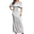 Custom Fiji Rugby Off Shoulder Maxi Dress Tapa Tribal Motifs Sporty Style - Polynesian Pride