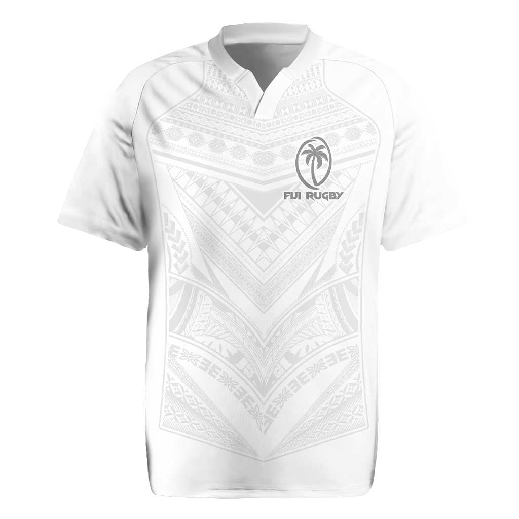 Custom Fiji Rugby Rugby Jersey Tapa Tribal Motifs Sporty Style - Polynesian Pride