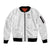 Custom Fiji Rugby Sleeve Zip Bomber Jacket Tapa Tribal Motifs Sporty Style - Polynesian Pride