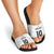 Custom Fiji Rugby Slide Sandals Tapa Tribal Motifs Sporty Style - Polynesian Pride