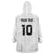 Custom Fiji Rugby Wearable Blanket Hoodie Tapa Tribal Motifs Sporty Style - Polynesian Pride