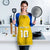 Custom Niue Rugby Apron Hiapo Tribal Motifs Sporty Style - Polynesian Pride