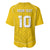 Custom Niue Rugby Baseball Jersey Hiapo Tribal Motifs Sporty Style - Polynesian Pride