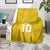 Custom Niue Rugby Blanket Hiapo Tribal Motifs Sporty Style - Polynesian Pride