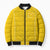 Custom Niue Rugby Bomber Puffer Jacket Hiapo Tribal Motifs Sporty Style - Polynesian Pride