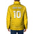 Custom Niue Rugby Padded Jacket Hiapo Tribal Motifs Sporty Style - Polynesian Pride