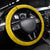 Niue Rugby Steering Wheel Cover Hiapo Tribal Motifs Sporty Style - Polynesian Pride
