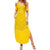 Custom Niue Rugby Summer Maxi Dress Hiapo Tribal Motifs Sporty Style - Polynesian Pride